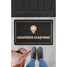 Evaşk Kapı Önü Paspası Vinil Kaymaz Tabanlı