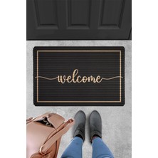 Evaşk Kapı Önü Paspası Vinil Kaymaz Tabanlı