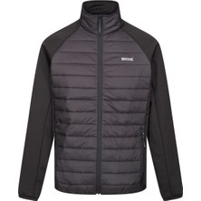 Regatta Siyah Erkek Dik Yaka Regular Fit Ceket RMN226 Clumber Iv Hybrid