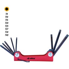 Eltos CAT008 Çakı Alyan Seti Torx 8 Parça