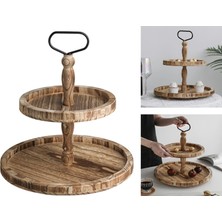 Maelove 2 Katmanlı Tepsisi Ş Takımı Mutfak Açık Için Çok Fonksiyonlu (Yurt Dışından)
