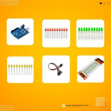 Fapatech Arduino Ile Trafik Lambası Yapım Proje Seti  -  E-Pdf Içerikli