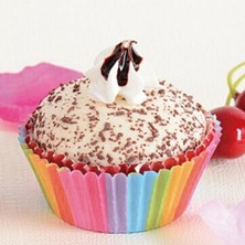 Noooar 50 Paket Cupcake Muffin Kutuları Kağı Çikolata Tutucular Dıy C-Çok (Yurt Dışından)