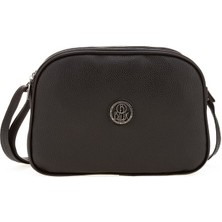 Bilik Deri  Siyah Rölax Kadın Çapraz Askılı Çanta Dlr 168