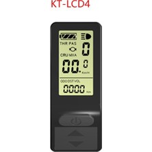 Fiona E-Bisiklet LCD Ekran Mini Metre Kt-Lcd4 Ekran 24V 36V 48V Kt Denetleyici ile Uyumlu E-Bisiklet Dönüşüm Kiti (Yurt Dışından)