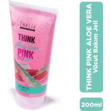 Thalia %99 Pink Aloe Vera Özlü Yatıştırmaya & Rahatlatmaya Yardımcı Vücut Bakım Jeli 200ML