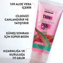 Thalia %99 Pink Aloe Vera Özlü Yatıştırmaya & Rahatlatmaya Yardımcı Vücut Bakım Jeli 200ML