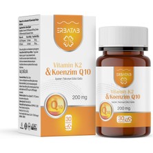 Erbatab Vitamin K2 ve Koenzim Q10 30 Kapsül