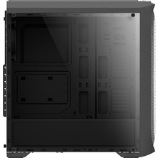 Zalman N5 Mf 500W Atx Mid Tower 4 Rgb Fanlı Kasa 1 x Kulaklık, 1 x Mikrofon, 2 x USB 2.0, 1 x USB 3.0, Fan Kontrol, Renkli Akralik Panel, PCI/AGP365MM