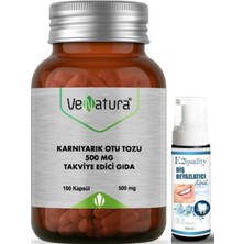 Venatura Karnıyarık Otu Tozu Takviye Edici Gıda 100 Kapsül  - Diş Beyazlatıcı Köpük
