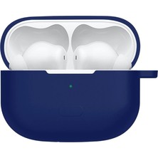 CoverZone Vivo Tws 2e ile Uyumlu Kulaklık Kılıf Dayanıklı Silikon Yumuşak Koruyucu Toz ve Kirden Koruyan