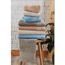 Şıkel Penye 4'Lü Paket El-Yüz Havlu 50*90Cm Badem