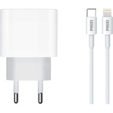 Ledoren Force Pd Destekli 15W Type-C To Lightning USB Kablolu Şarj Cihazı Iphone Uyumlu QCH281L