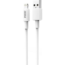 Ledoren Force Çift Çıkışlı Fast Lightning USB Kablolu Araç Şarj Cihazı Iphone Uyumlu QCC571LW