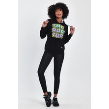 Alexander Gardi Desenli Kapüşonlu Fermuarlı Sweatshırt (42029)