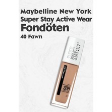 Maybelline New York Super Stay Active Wear Fondöten 40 Fawn