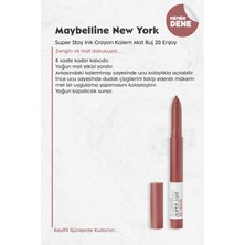 Maybelline New York Super Stay Ink Crayon Mat Kalem Ruj 20