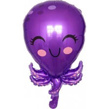 Kidspartim Ahtapot Folyo Balon Mor
