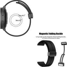 Dlrcase Xiaomi Watch S3 Kordon Silikon Mıknatıslı Ayarlanabilir HS19 Turuncu