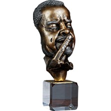 Kokosh Home Poly Dekoratif Kristal Amerikan Figür 32X13CM