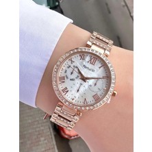 Ferrucci Kadın Taşlı Kadran Rose Renk - Şıklık Ve Zarafetin Buluştuğu Nokta