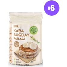 Glutensiz Fabrika Karabuğday Patlağı Sade 100 gr x 6 Paket