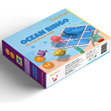 DoerKids Ocean Bingo – Okyanus Temalı Çocuk Tombalası - Tombala 2-6 Yaş