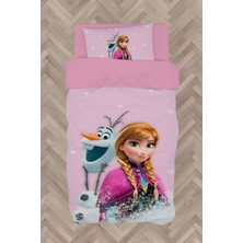 Mekta Home Bebek ve Çocuk Odası Karlar Ülkesi Anna Desenli Nevresim Takımı