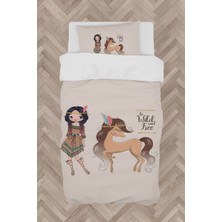 Mekta Home Bebek ve Çocuk Odası Kızılderili Desenli Nevresim Takımı