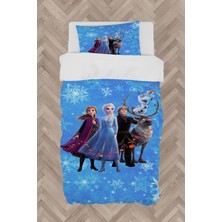 Mekta Home Bebek ve Çocuk Odası Karlar Ülkesi Desenli Nevresim Takımı