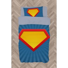 Mekta Home Bebek ve Çocuk Odası Kahraman Logo Desenli Nevresim Takımı