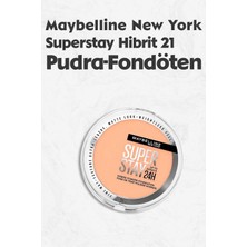 Maybelline New York Maybelline Superstay Hibrit Pudra Fondöten - 21