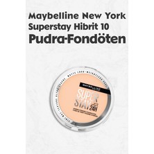 Maybelline New York Maybelline Superstay Hibrit Pudra Fondöten - 10