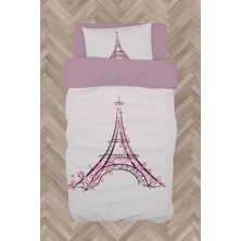 Mekta Home Bebek ve Çocuk Odası Eyfel Kulesi Desenli Nevresim Takımı