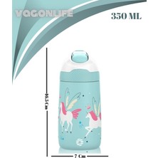 Vagonlife Paslanmaz Çelik Termos (Pipetli) - 350ML