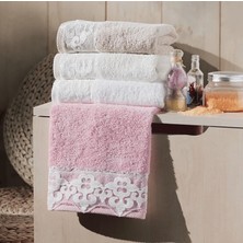 Maxstyle Bambu Havlu Damask Gipür