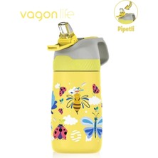 Vagonlife Paslanmaz Çelik Termos (Pipetli) - 350ML