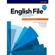 Oxford University Press English File Pre-Intermediate Student's Book With Online Practice + Workbook Without Key