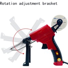 Motorobit 80W Isı Ayarlı Tabanca Havya - Lehim Teli Beslemeli