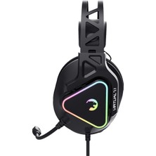 Gamepower Kizaru Pro Titreşimli 7.1 Surround  Hi-Fi Rgb Gaming Kulaklık (Memory Foam)