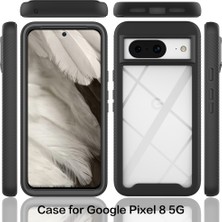 Xshop Google Pixel 8 Shockproof Tpu+Pc Telefon Pet Ekran Filmi ile Geri Kapağı (Yurt Dışından)