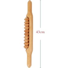 Naturachi Madero Terapi & Selülit Ahşap Masaj Sopası Model 4