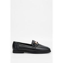 Kadın Tamer Tanca Hakiki Deri Loafer Ayakkabı 961 2301 Bn Ayk SK23/24 Şık Tasarım ve 2 cm EVA Taban