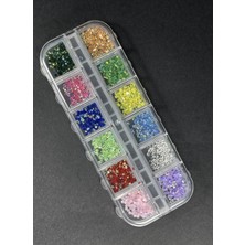 X Beauty Tırnak Süsleme - Nail Art - Süs - 12'li Set