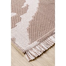Havvana Home Kaymaz Tabanlı Modern Dokuma Kilim Sisal Halı Çamaşır Makinasında Yıkanabilir Halı
