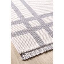 Havvana Home Kaymaz Tabanlı Modern Dokuma Kilim Sisal Halı Çamaşır Makinasında Yıkanabilir Halı