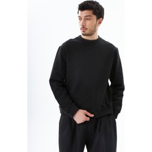 Evoq Nine Siyah Sweatshirt