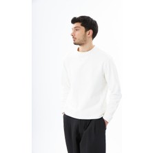 Evoq Nine Beyaz Sweatshirt