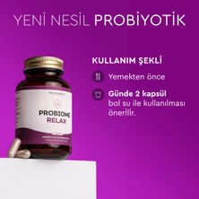 Next-Microbiome Probiome-Relax Probiyotik ve Prebiyotik İçeren Takviye Edici Gıda (60 Kapsül)