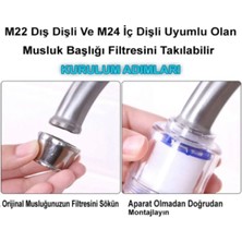 Truva 5 Adet Musluk Başlığı Filtresi - Kireç Önleyici